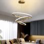 SE LED 80 STELINA PENDANT GOLD 80-60-40cm 84W  3CCT IP20 220V 2 YEARS WARRANTY A1 HOMELIGHTING 77-50638