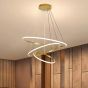 SE LED 80 STELINA PENDANT GOLD 80-60-40cm 84W  3CCT IP20 220V 2 YEARS WARRANTY A1 HOMELIGHTING 77-50638
