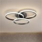SE LED 50 CICLIT PENDANT BLACK 38W 3CCT 50x20cm IP20 220V 2 YEARS WARRANTY A2 HOMELIGHTING 77-50670