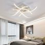 SE LED 45 COSIMA CHROME 45*45*8cm  37.1W 3CCT WITH MEMORY  2 YEARS WARRANTY HOMELIGHTING 77-51147