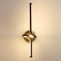 SE LED 60 SERPENTINA WALL LAMP 3CCT WITH MEMORY BLACK 2 YEARS WARRANTY HOMELIGHTING 77-51159