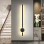 SE LED 60 ZENYA BLACK WALL LAMP 3CCT WITH MEMORY 60cm 2 YEARS WARRANTY HOMELIGHTING 77-51163