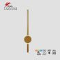 SE LED 60 ZENYA GOLD WALL LAMP 3CCT WITH MEMORY 60cm 2 YEARS WARRANTY HOMELIGHTING 77-51164
