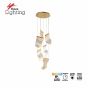 SE LED 50 LAMELLA 3CCT WITH MEMORY 6 HEAD GOLD 2 YEARS WARRANTY HOMELIGHTING 77-51165