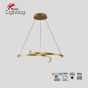 SE LED 50 ECLIPTA GOLD 3CCT WITH MEMORY 37,1W 50cm  2 YEARS WARRANTY HOMELIGHTING 77-51169