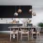 SE21-AL-36 ALTRA PENDANT SILVER  E27 36cm  2 YEARS WARRANTY HOMELIGHTING 77-51184
