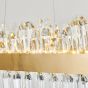 SE LED 80 SOLINA CIRCLE Φ80cm GOLD 3CCT 3000K-6500K REMOTE CONTROL 2 YEARS WARRANTY HOMELIGHTING 77-51195