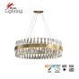 SE LED 80 TWILIGHT CYCLE Φ80cm GOLD 3CCT 3000K-6500Κ REMOTE CONTROL 2 YEARS WARRANTY HOMELIGHTING 77-51197
