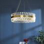 SE LED 80 TWILIGHT CYCLE Φ80cm GOLD 3CCT 3000K-6500Κ REMOTE CONTROL 2 YEARS WARRANTY HOMELIGHTING 77-51197