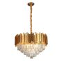 SE21-14-11 IMPERIAL CASCADE GOLD Φ60*42-120cm E14*11 2 YEARS WARRANTY HOMELIGHTING 77-51205