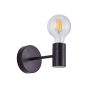 SE21-BL-16-GR2 ADEPT BLACK WALL LAMP BLACK METAL GRID+ HOMELIGHTING 77-8315