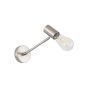 SE21-NM-22-MS1 ADEPT WALL LAMP Nickel Matt Wall lamp Black Shade+ HOMELIGHTING 77-8331