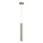 SE21-NM-5-5NM ADEPT TUBE NICKEL MAT Nickel Matt Pendant+ HOMELIGHTING 77-8663
