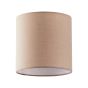 SE21-GM-4-NM1W-SH3 ADEPT TUBE Gold Matt Wall Lamp Brown Fabric Shade+ HOMELIGHTING 77-8826