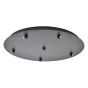 SE21-BL-B10-5BL-MS123 ADEPT FLEX Black Metal Shade Pendant+ HOMELIGHTING 77-8956