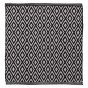 Trellis 60x60 black πατάκι μπάνιου Sealskin 800107