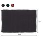 Delhi 60x90 dark grey πατάκι μπάνιου Sealskin  800109