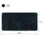 Angora 70x140 dark green πατάκι μπάνιου Sealskin 800117