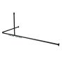 Easy roll black βραχίονας μπάνιου γωνιακός Sealskin  800128