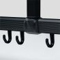 Easy roll black βραχίονας μπάνιου γωνιακός Sealskin  800128