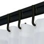 Easy roll black βραχίονας μπάνιου γωνιακός Sealskin  800128