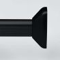 Easy roll black βραχίονας μπάνιου γωνιακός Sealskin  800128