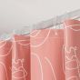 Mind 180x200 dark pink κουρτίνα μπάνιου πλαστική Sealskin 800147
