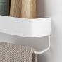 Brix white small ράφι + κρεμάστρα Sealskin 800255