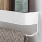 Brix white large ράφι + κρεμάστρα Sealskin  800256