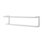 Carre White Κρεμάστρα Επιτοίχια 48cm Sealskin  800258