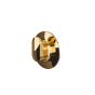 Tiger Cooper Άγκιστρο medium με αυτοκόλλητη βάση τοίχου Polished gold 800555 800555