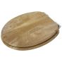 Tiger Hetta Καπάκι Λεκάνης MDF Brown 800589  800589