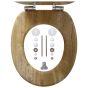 Tiger Hetta Καπάκι Λεκάνης MDF Brown 800589  800589