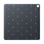 Ribb Αντιολισθητικό Πατάκι 55x55cm Anthracite with Black Hook Sealskin  800621
