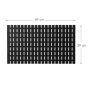 Nora Αντιολισθητικό Πατάκι 39x69cm Black Sealskin  800650