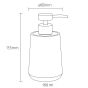 Earth oak 150 ml δοχείο κρεμοσάπουνου Sealskin 800676  800676