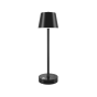 it-Lighting Tahoe Rechargeable LED 2W 3CCT Touch Table Lamp Black D38cmx11cm 80100210