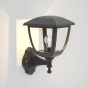 it-Lighting Avalanche 1xE27 Outdoor Wall Lamp Black D:22cmx30cm 80201214