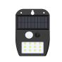 it-Lighting Meribel LED 2W 3000K  Solar Outdoor Wall Lamp Black D:130x10x50mm 80207011S