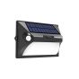 it-Lighting Teal LED 10W Solar Outdoor Wall Lamp Black D:255 x 181mm 80207111S