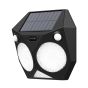 it-Lighting Tortoise LED 6W 3000K Solar Outdoor Wall Lamp Black D:160x160x60mm 80207211S