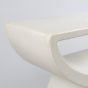 ΚΟΝΣΟΛΑ MDF ΛΕΥΚΗ 111x36x80cm Eurolamp 810-00238