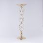 ΚΗΡΟΠΗΓΙΟ ΡΕΣΩ ΜΕΤΑΛΛΙΚΟ ΧΡΥΣΟ 15x51cm Eurolamp 819-00986