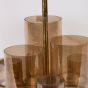 ΚΗΡΟΠΗΓΙΟ ΜΕΤΑΛΛΟ - ΓΥΑΛΙ 6 ΘΕΣΕΩΝ 40x33x62.5cm Eurolamp 819-01081