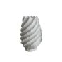 ΒΑΖΟ ΚΕΡΑΜΙΚΟ ΛΕΥΚΟ 23.5x23.5x37.5cm Eurolamp 819-01840
