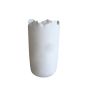 ΒΑΖΟ ΚΕΡΑΜΙΚΟ ΛΕΥΚΟ 15x15x28.5cm Eurolamp 819-01852