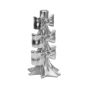 ΚΗΡΟΠΗΓΙΟ ΦΙΟΓΚΟΙ ΠΟΛΥΡΕΖΙΝ ΑΣΗΜΙ 14x15x26.3cm Eurolamp 819-01857