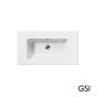 ΝΙΠΤΗΡΑΣ PURA 82x46 (1 οπή+2 προχ.) GSI WHITE 8885-300