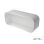 ΜΠΟΥΚΑΛΟΘΗΚΗ 25x11,1 εκ. FRAME GEESA WHITE MATT 8901-300