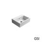 ΝΙΠΤΗΡΑΣ KUBE 45x35 (χωρίς οπή-3 προχ.) GSI WHITE 8985A-300